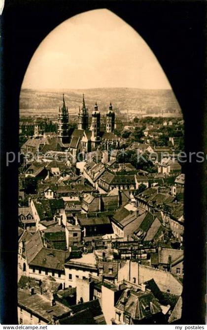 73043669 Naumburg Saale Blick von der Wenzelskirche auf den Dom Naumburg Saale