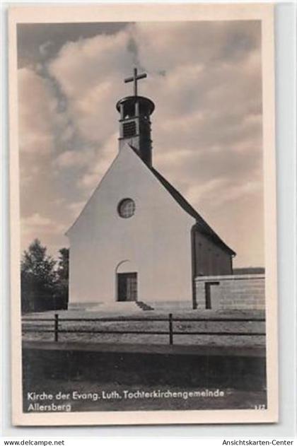 39118551 - Allersberg. Kirche der evang. luth. Tochterkirchengemeinde ungelaufen  Gute Erhaltung.