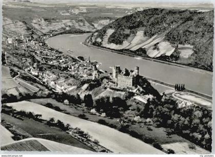 70027240 Oberwesel Rhein Oberwesel Ruine Schoenberg Fliegeraufnahme *