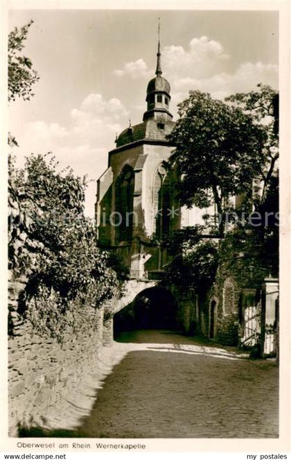 73691181 Oberwesel Rhein Wernerkapelle Oberwesel Rhein