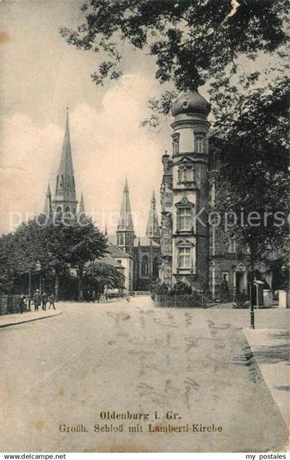 43136092 Oldenburg Holstein Schloss Lamberti Kirche Oldenburg Holstein