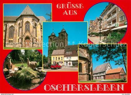 73228866 Oschersleben Bode Nikolaikirche Halberstaedter Strasse Pfarrhaus Kirchp