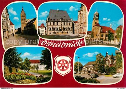 73254923 Osnabrueck Rathaus Kirche Park  Osnabrueck