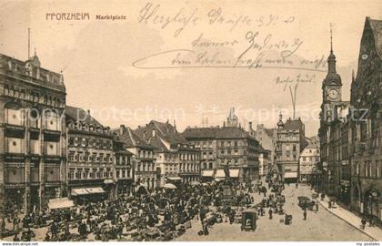 43134122 Pforzheim Marktplatz Pforzheim