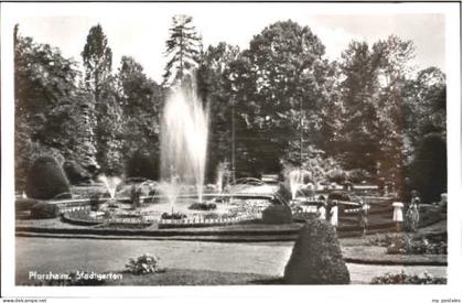 70112726 Pforzheim Pforzheim Garten ungelaufen ca. 1955 Pforzheim