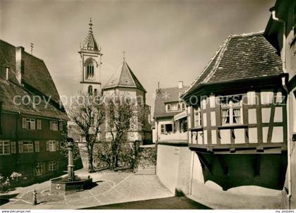 73036794 Pfullendorf Adlerbrunnen Stadtkirche Sankt Jakob Pfullendorf