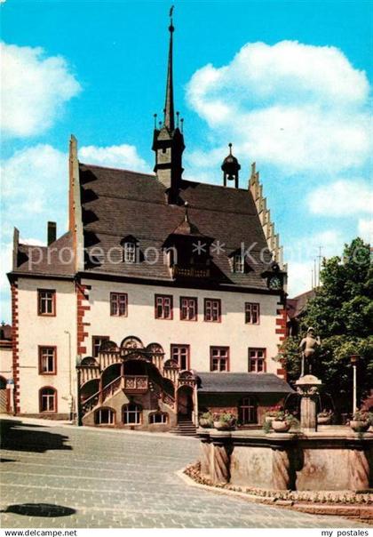 73071460 Poessneck Rathaus Poessneck