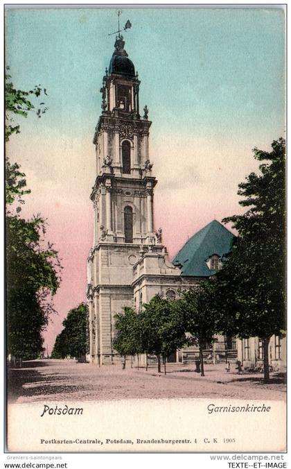 Allemagne - BRANDEBOURG - POTSDAM - Garnisonkirche