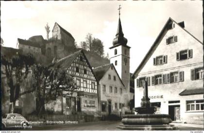 70079069 Pottenstein Oberfranken Pottenstein Marktplatz