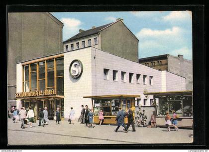 AK Berlin, Prenzlauer Berg, S-Bahnhof Schönhauser Allee