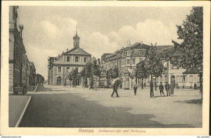 70084388 Rastatt Rastatt Kaiserstrasse Rathaus  ungelaufen ca. 1920