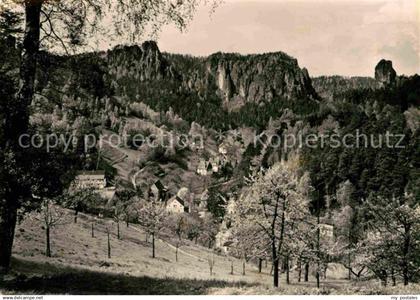 72644683 Rathen Saechsische Schweiz Panorama Rathen Sachsen