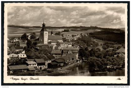 7395 - alte Foto Ansichtskarte - Regen Bayer. Ostmark - Thea Hesse - n. gel