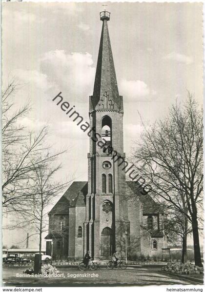 Berlin - Reinickendorf - Segenskirche - Foto-Ansichtskarte - Verlag Kunst und Bild Berlin