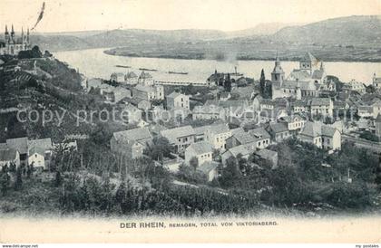 43134755 Remagen Blick vom Victoriaberg Remagen