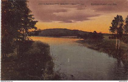 Deutschland - RHEINSBERG - Zechlinerhütte - Strandhotel - Zootzen-Kanal und See