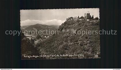 72405227 Nideggen Eifel Burg Brueck und Zerkall gegen Burgberg Nideggen