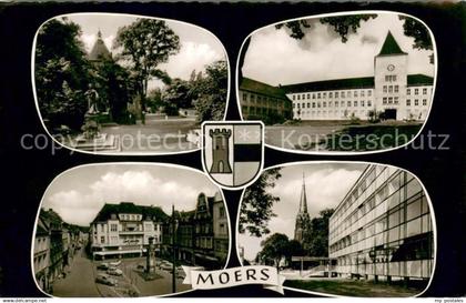 73693278 Moers Moers Stadtpark Schule Kirche Marktplatz