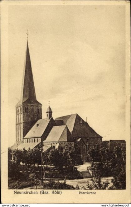 CPA Neunkirchen Seelscheid im Rhein Sieg Kreis, Pfarrkirche