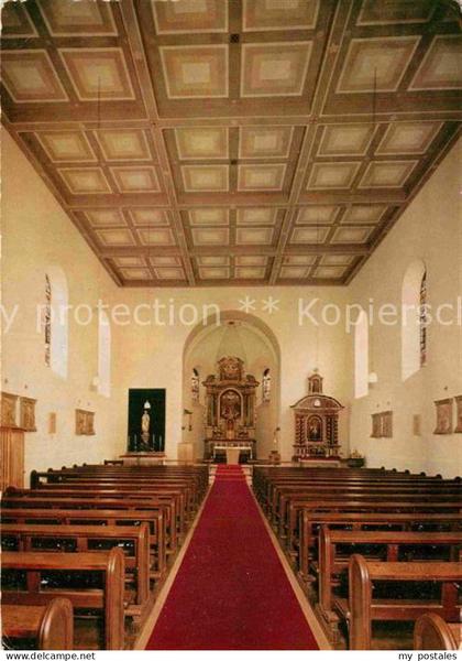 72914950 Alken Koblenz Kath Pfarrkirche Innenansicht Alken Koblenz