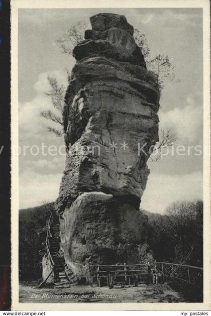 Schoenau Pfalz Blumenstein Felsen