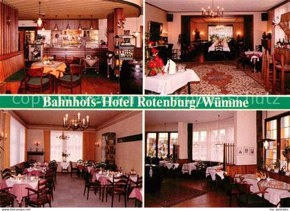 73726554 Rotenburg Wuemme Bahnhofs-Hotel Rotenburg Innenansichten Rotenburg Wuem