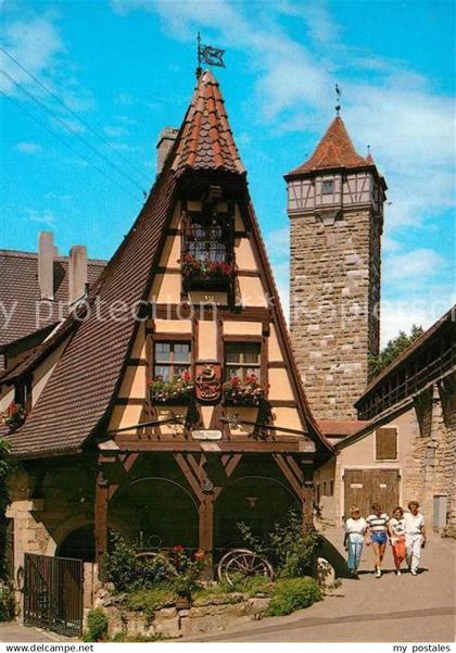 73258049 Rothenburg Tauber Alte Schmiede Rothenburg Tauber