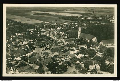 AK II Rothenburg Rózbork  Oberlausitz Original Fliegeraufnahme um 1935, ungelaufen