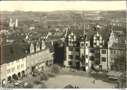 70094742 Saalfeld Saale Saalfeld Hotel Rathaus x 1963 Saalfeld