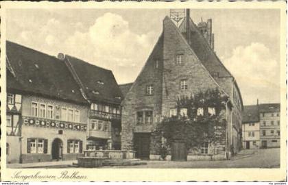 70118962 Sangerhausen Suedharz Sangerhausen Rathaus x 1930 Sangerhausen