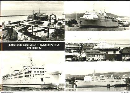 70092438 Sassnitz Ostseebad Ruegen Sassnitz Hafen Schiff Sassnitz