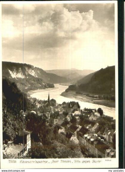 70118263 Wehlen Sachsen Wehlen Bastei ungelaufen ca. 1965 Wehlen