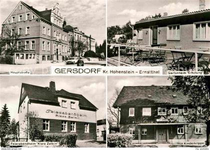 72727419 Gersdorf Hohenstein-Ernstthal Hauptstrasse Gartenheim Erholung Kinderkr