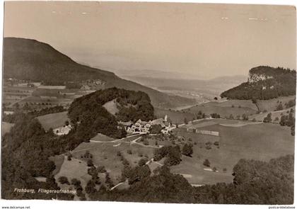 Frohburg Fliegeraufnahme - Hotel Kurhaus Frohburg ob Olten und Laufelfingen - Familie Paul Sigg-lischer - & hotel