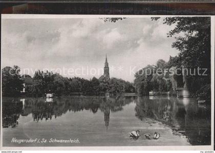 Neugersdorf Sachsen Schwanenteich