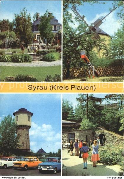 Syrau Vogtland Drachenhoehle Windmuehle Wasserturm