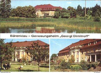 72260929 Baerenklau Niederlausitz Genesungsheim Georgi Dimitroff