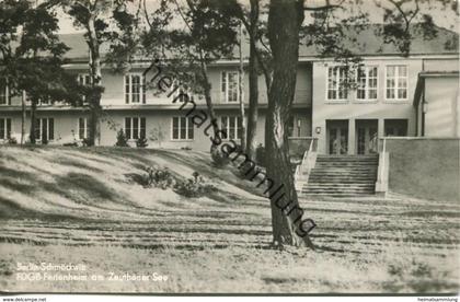 Berlin - Schmöckwitz - FDGB Ferienheim am Zeuthener See - Foto-AK 1957 - Postkartenverlag Kurt Mader Berlin-Karlshorst