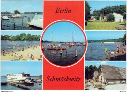 Schmöckwitz Berlin Seddinsee, Zeuthener See, Intercamping Krossinsee, 1981