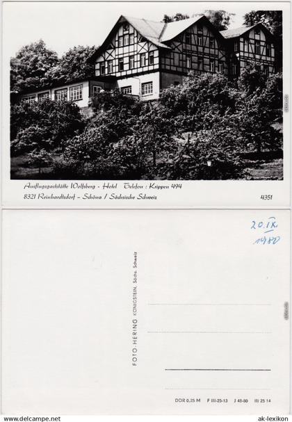 Reinhardtsdorf Reinhardtsdorf Schöna Wolfsberg - Hotel 1980