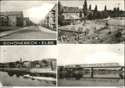 70886930 Schoenebeck Elbe Schoenebeck Elbe Johannes-R.-Becher-Strasse Elbbruecke