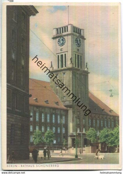 Berlin - Rathaus Schöneberg - Verlag Heinze & Co. Schmargendorf 50er Jahre