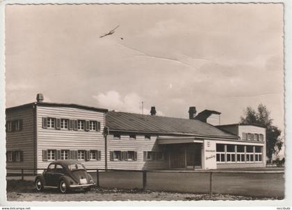 Schwäbisch Gmünd, Höhenrestaurant Hornberg, Segelflugschule, VW Käfer