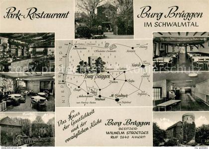 73697389 Schwalmtal Niederrhein Park- Restaurant Burg Brueggen