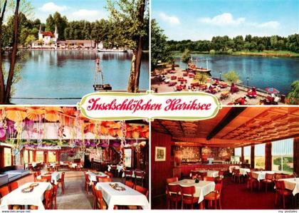 73896578 Schwalmtal Niederrhein Inselschloesschen Hariksee Restaurant