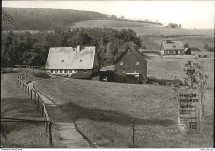 70893967 Seiffen Erzgebirge Seiffen Freilichtmuseum Wasserkraft Drehwerk Waldarb