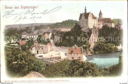 42569104 Sigmaringen Schoss Ansicht Sigmaringen