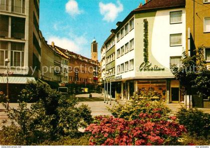 73017307 Solingen Hauptstrasse und Stadtkirche Solingen