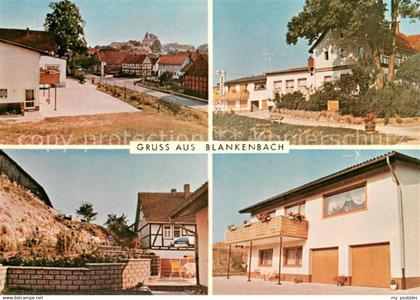 73723396 Blankenbach Sontra Gasthaus Pension Schuessler Ortsansicht