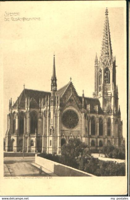 70103242 Speyer Rhein Speyer Kirche ungelaufen ca. 1900